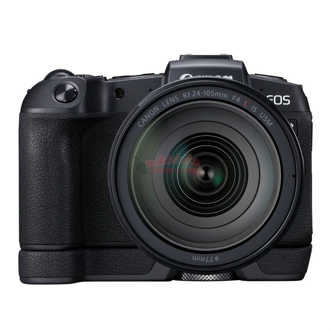Additional image of the Canon EOS RP showing the EG-E1 grip (UPDATED)
