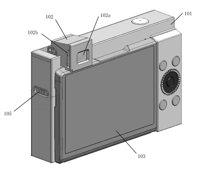 Canon Patent Application: Popup EVF