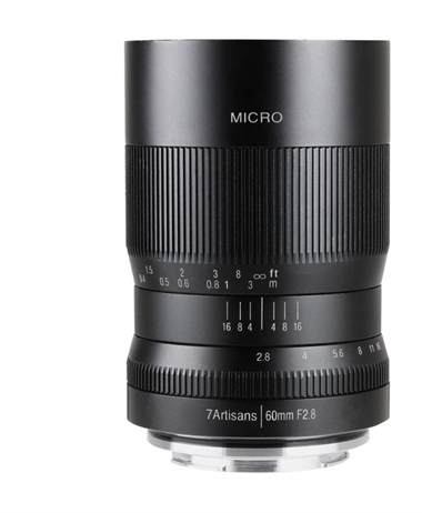 7Artisans announces the 60mm 2.8 Macro for the EF-M mount