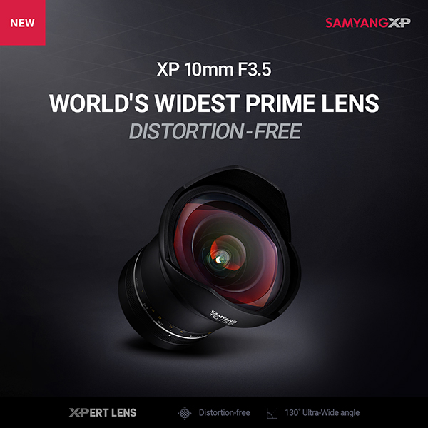 Samyang announces the 10mm 3.5 for the Canon EF mount