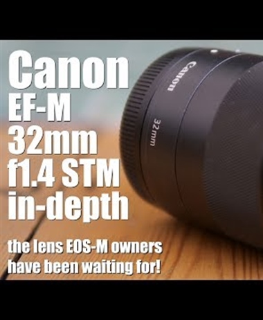 CameraLabs reviews the EF-M 32mm 1.4