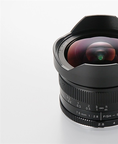 7Artisans announces 7.5mm F2.8 Fisheye II