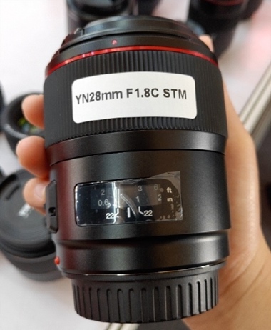 Yongnuo coming out with a 28mm f/1.8C STM for Canon EF