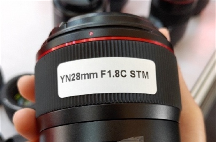 Yongnuo coming out with a 28mm f/1.8C STM for Canon EF