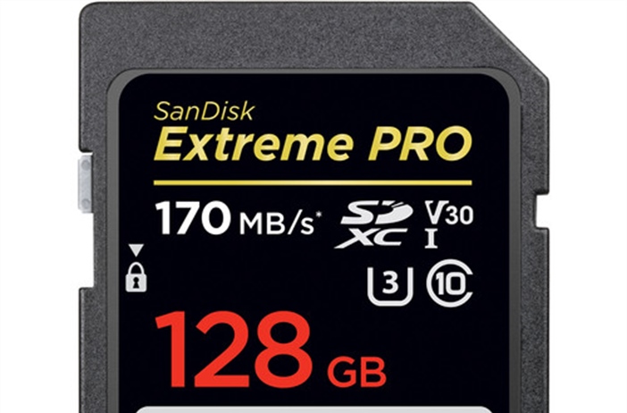 Карта памяти sandisk 128gb extreme
