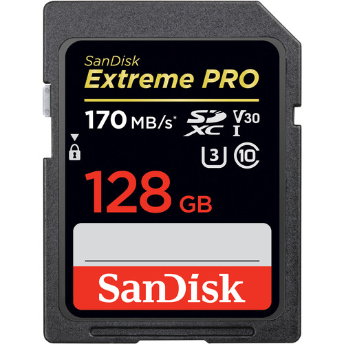 Deal: Sandisk 128GB Extreme PRO SDXC Memory cards