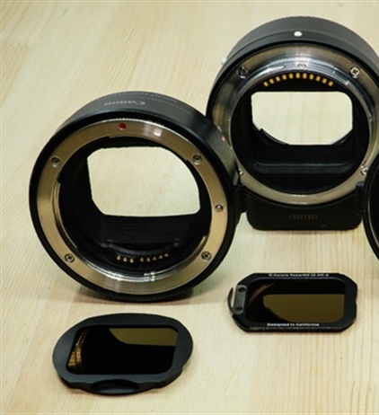 Aurora Aperture introduces a new filters for the EOS RF to EF adapter