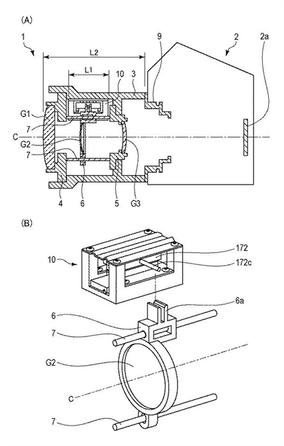Canon Patent Application: Linear Motor Drive