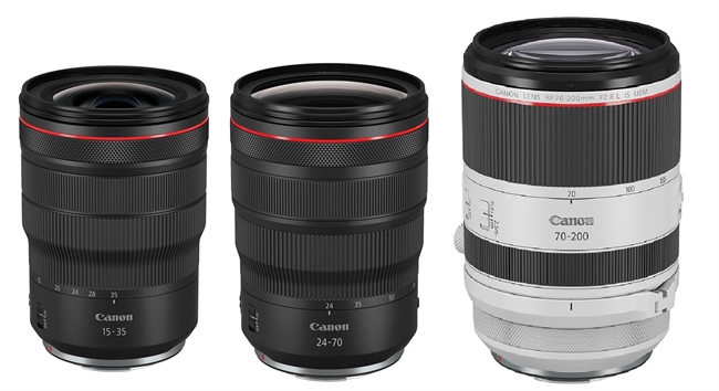 Prices emerge for the Canon RF lenses coming out next week