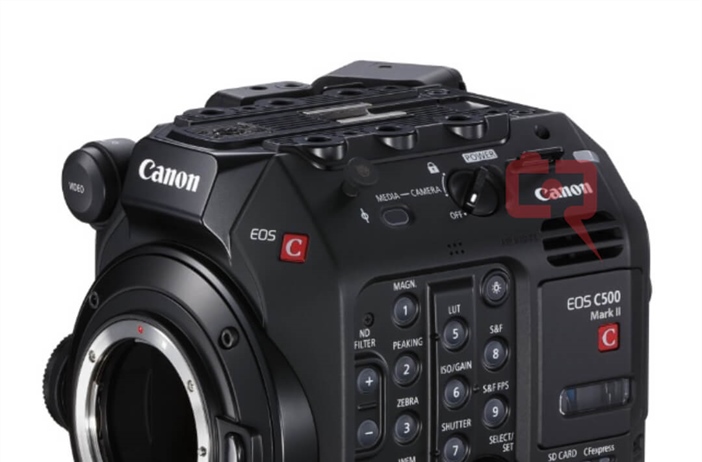 The Canon C500 Mark II image leaks