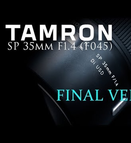 Tamron SP 35mm F1.4 USD (F045) Review