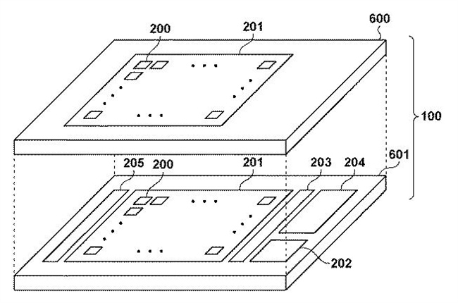 Canon Patent Application: Stacked sensor with memory patent