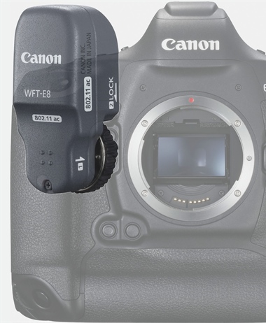 Canon Wireless file transmitter discovered via Certification