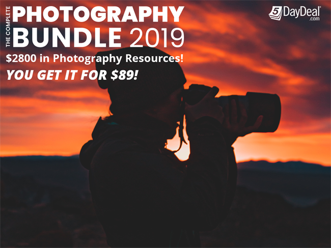 5DayDeal Photography Bundle active now