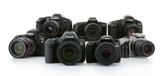 Canon celebrates production of 100 million EOS-series interchangeable-lens cameras