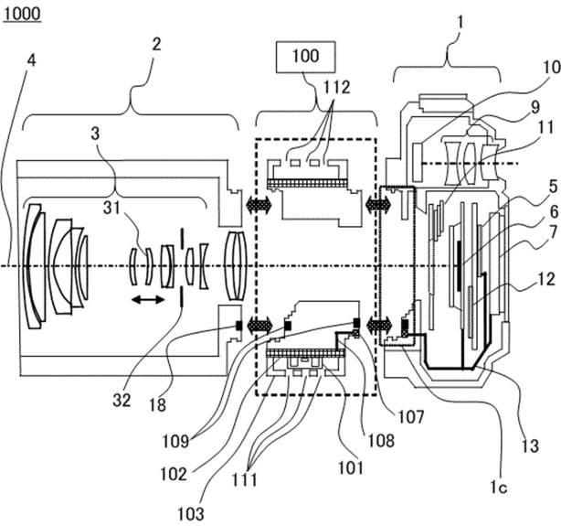 Canon Patent Application: Canon EF to RF "sensor cooling" adapter