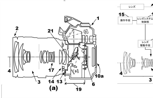 Canon Patent Application: IBIS adjustment - DSLR illustrations