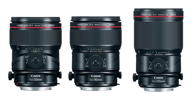 Canon releases camera updates for the new TS-E lenses