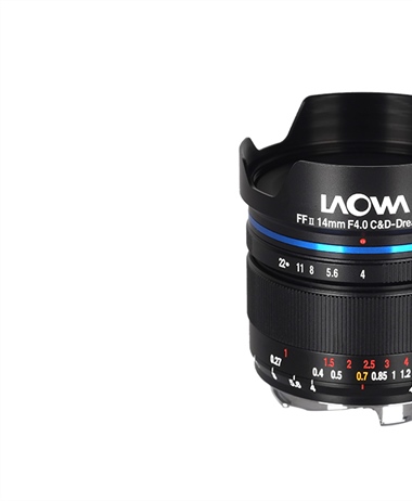 Venus Optics unveils Laowa 14mm F4 ‘Zero-D’ lens for Canon RF