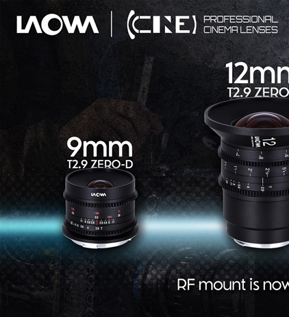 Venus Optics announces three Cinema lenses for the Canon RF mount