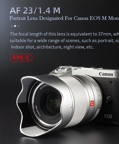 Some GAS worthy details about Viltrox's EOS-M 23mm F1.4