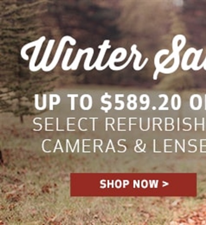 Canon USA - Winter Sale