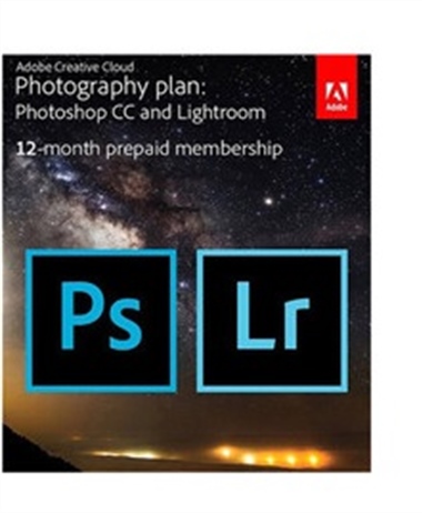 Adobe CC Photography Plan with a Bonus Gift Card