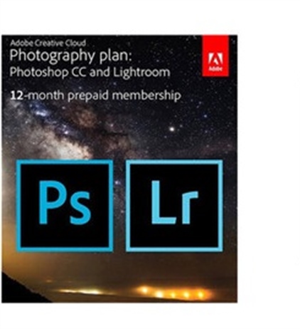 Adobe CC Photography Plan with a Bonus Gift Card