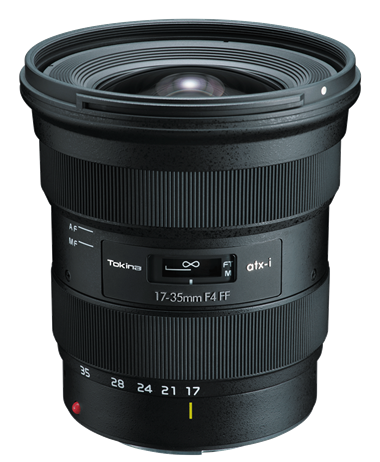 Tokina announces a 17-35mm F4 for the Canon EF mount