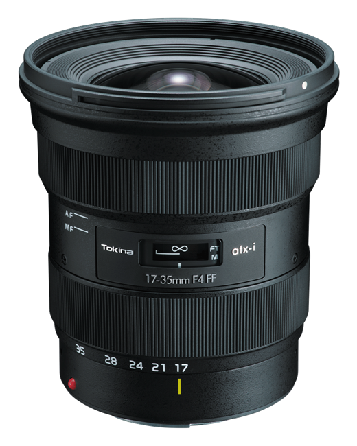 Tokina announces a 17-35mm F4 for the Canon EF mount