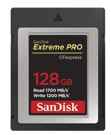 128GB SanDisk Extreme Pro CFexpress 32% discount