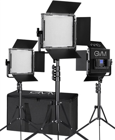 Black Friday Deal: GVM LED Lighting kits