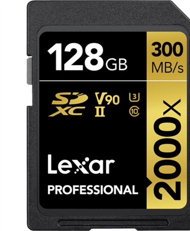 Deal of the Day: 128GB Professional 2000x UHS-II SDXC Memory Card -...