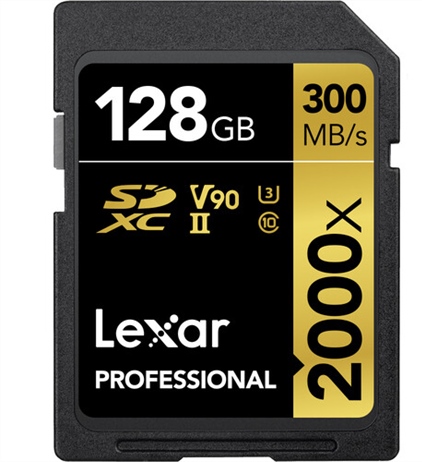 Deal of the Day: 128GB Professional 2000x UHS-II SDXC Memory Card -...