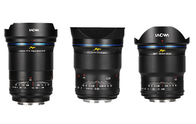 Laowa set to announce Argus F.95 Manual Focus Primes for Mirrorless