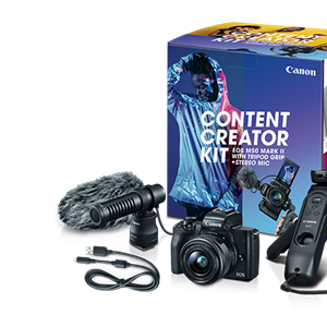 Canon releases the M50 Mark II content creators kit