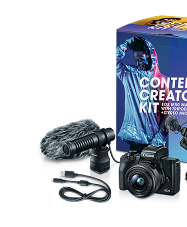 Canon releases the M50 Mark II content creators kit