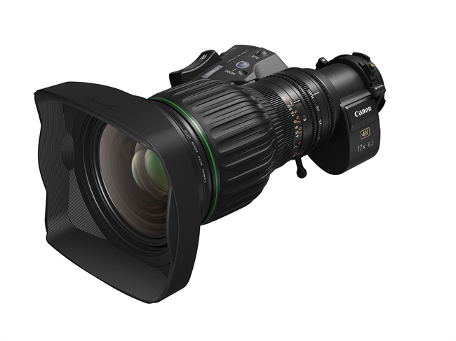 Canon announces the CJ17ex6.2B Cinema zoom lens