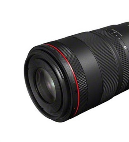 Images of the Canon RF 100mm F2.8L Macro IS USM appear