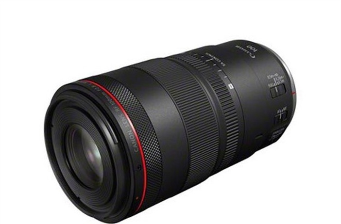 Images of the Canon RF 100mm F2.8L Macro IS USM appear