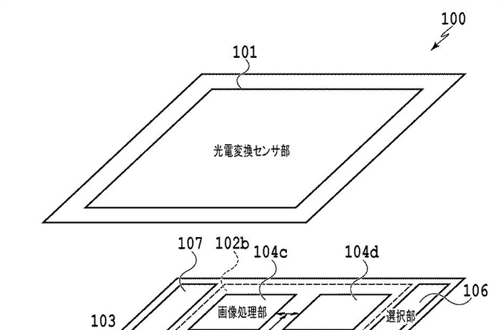 Canon Patent Application: Stacked Sensor heat management