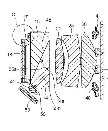 Canon Patent Application: EVF with Eye Control Focus