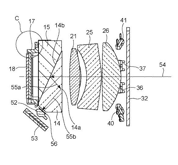 Canon Patent Application: EVF with Eye Control Focus