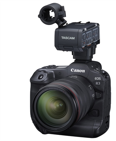 More Information on Canon's new hotshoe on the XF605 and R3