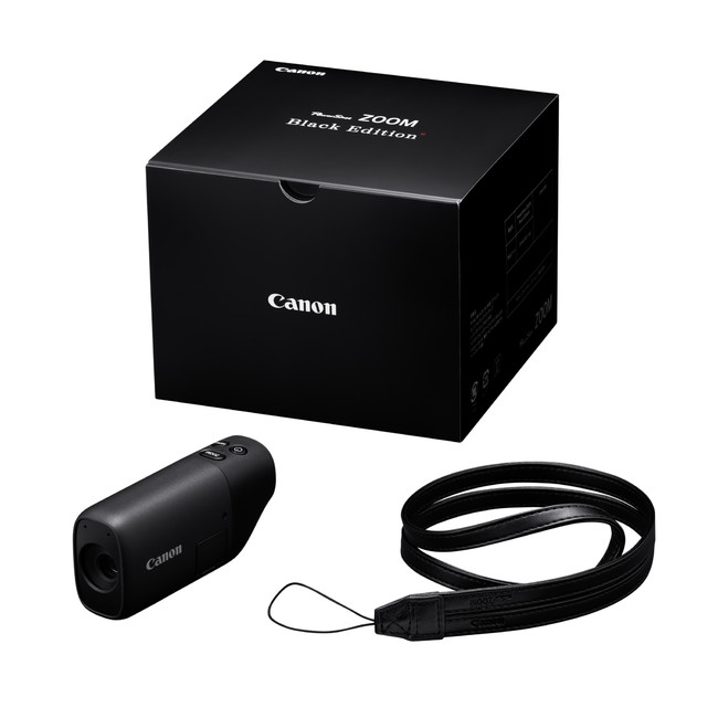 Canon launches the "stealth" PowerShot ZOOM - Black Edition