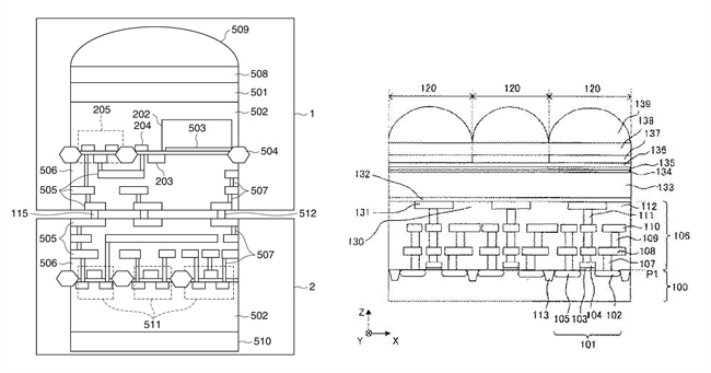 Canon Patent Applications: Stacked Sensor Developments