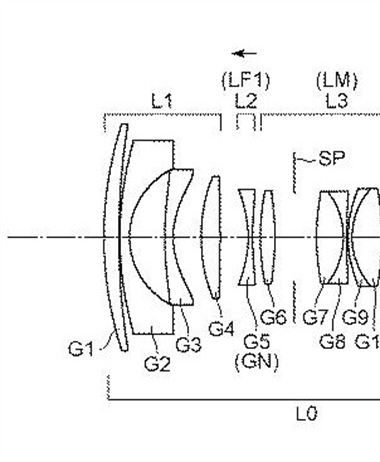 Canon Patent Application: Canon RF Primes