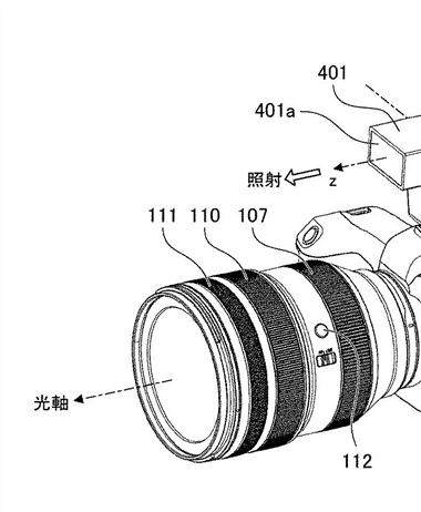 Canon Patent Application: On Lens Flash Bounce Control