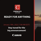 Canon teases a new Cinema camera - EOS R5C?