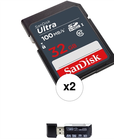 Deal of the Day: SanDisk 32GB Ultra SDHC UHS-I Memory Card (2-Pack)...